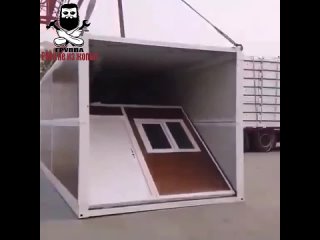 functional modern folding house of a new generation