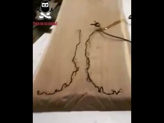 this is how you can make a drawing on a tree, originally