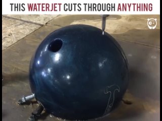 is it possible to cut steel with a jet of water