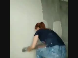 plasterer girl