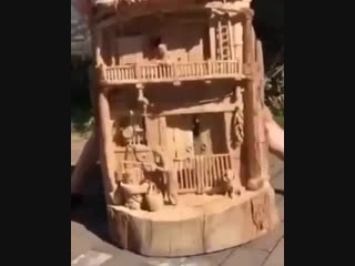 wood carving