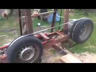 homemade sawmill