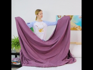 how to quickly tuck a blanket into a duvet cover