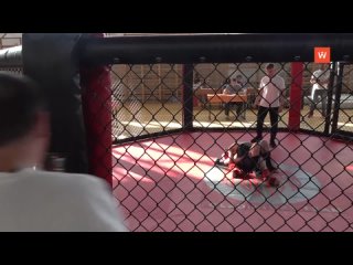 the first mma tournament in a cage was held in vyborg