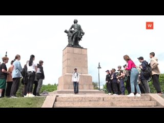 youth labor brigades work in vyborg